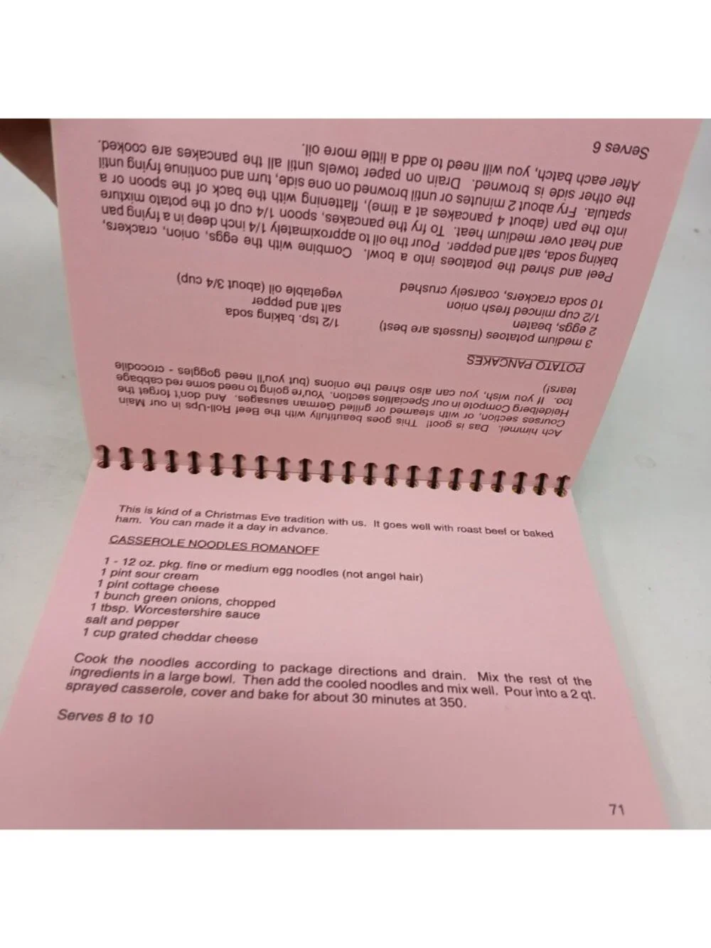 Another Damn Cookbook Paperback Spiral Bound 1987 2nd Pr 204 Recipes #H-4